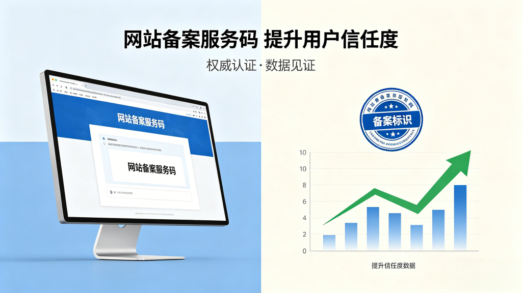  有正规备案服务码的网站，用户信任度能提升多少？-授权码.我爱你