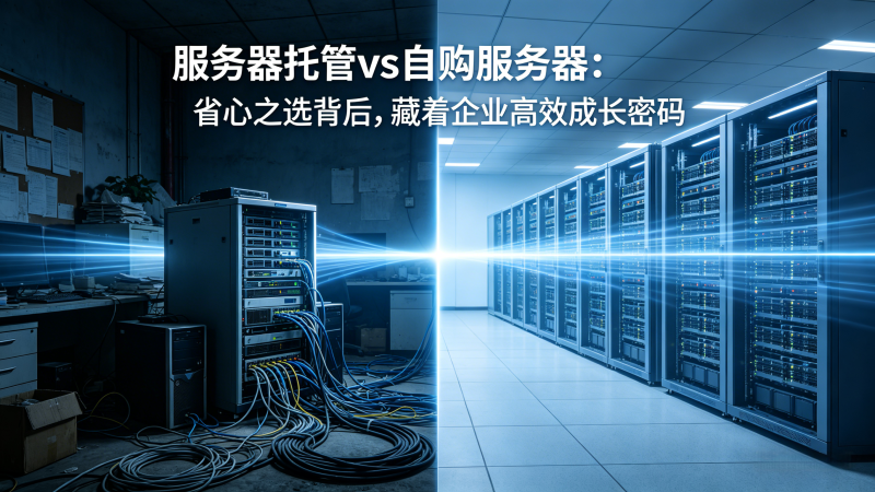 服务器托管有什么优势？比自己买服务器省心-授权码.我爱你
